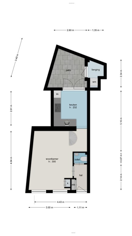 mediumsize floorplan